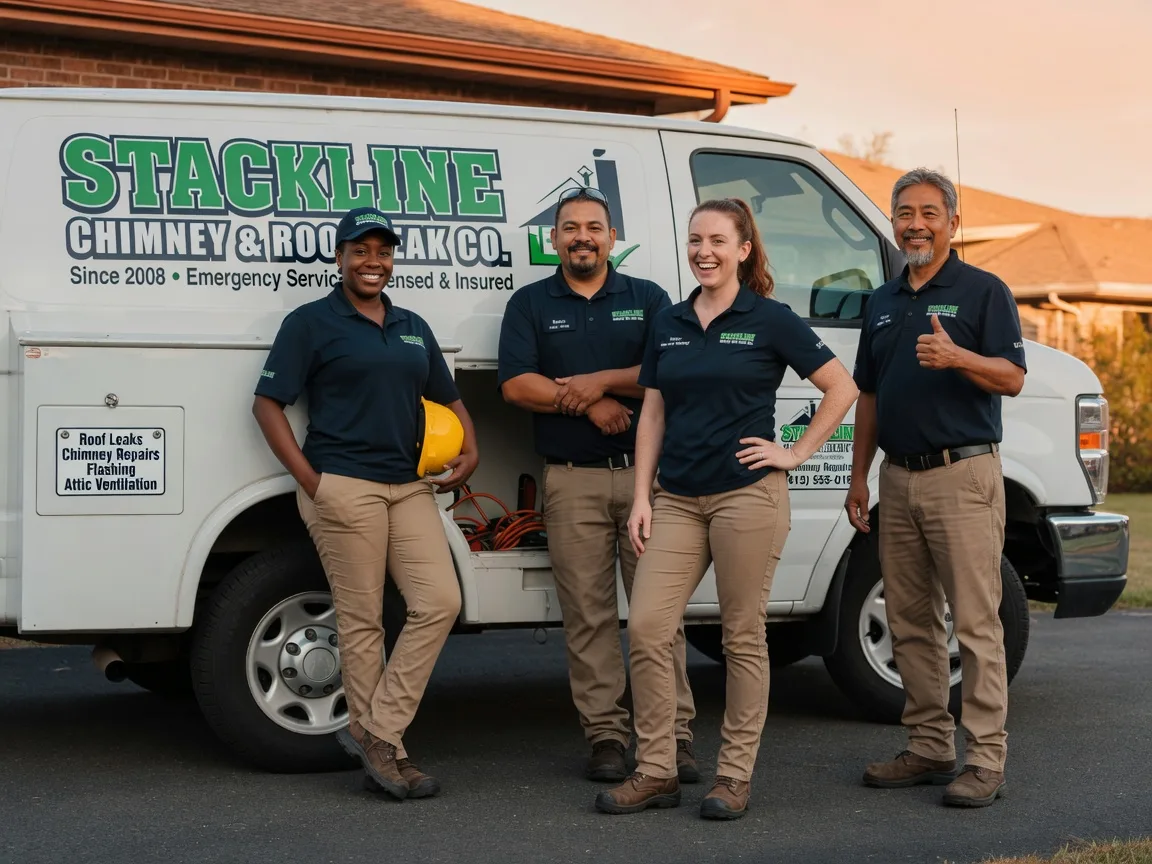 Chimney flashing repair company in Tumwater, WA
